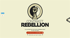 Desktop Screenshot of contrastrebellion.com
